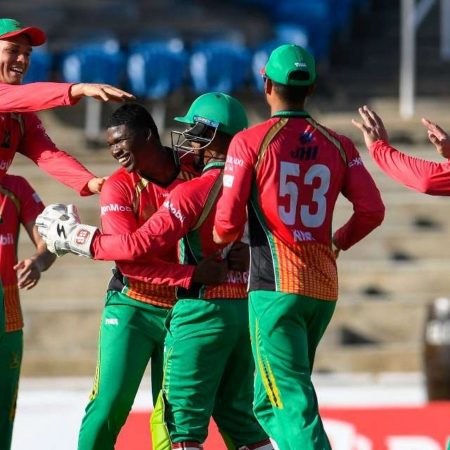 Shimron Hetmyer shines as Guyana Amazon Warriors defeated Trinbago Knight Riders by 9 runs in the opening CPL 2021