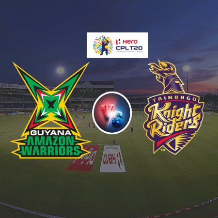 Caribbean Premier League: Guyana Amazon Warriors vs Trinbago Knight Riders will be the first match today 26th August 2021