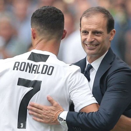 Massimiliano Allegri: Leaving Cristiano Ronaldo on the bench was my choice, not the player’s decision