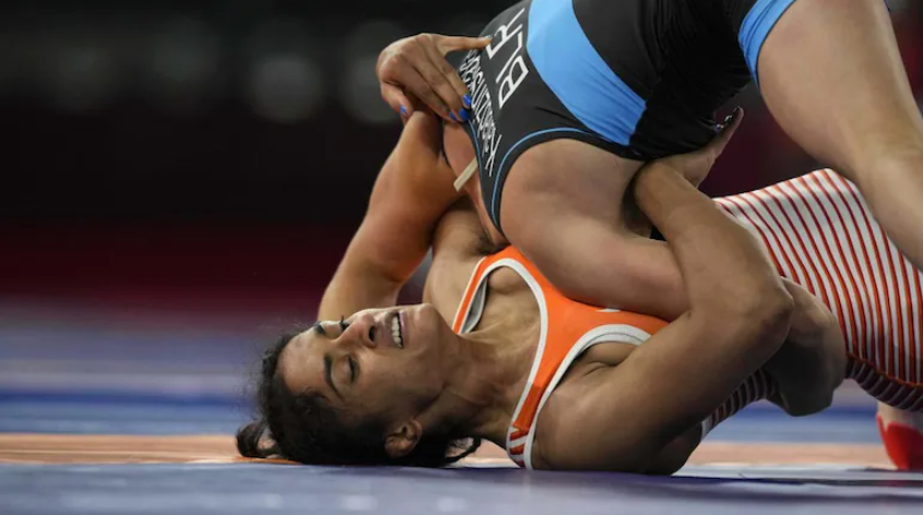 The Wrestling Federation of India suspended Vinesh Phogat after the Tokyo Olympics campaign