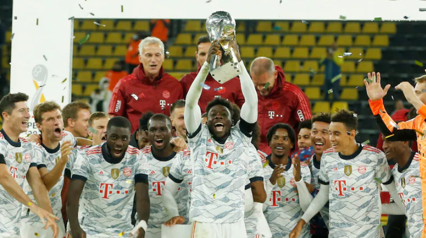 Bayern Munich beat Borussia Dortmund 3-1 to win German Super Cup