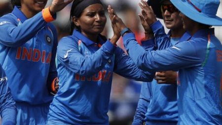Left-arm spinner Rajeshwari Gayakwad makes her way back into the squad