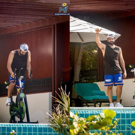 Mumbai Indians recently gave an update on Rohit Sharma’s training routine following his arrival in the UAE ahead of the second phase of IPL 2021