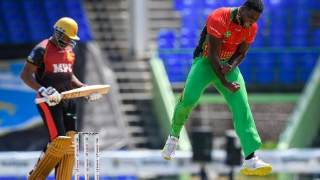 Guyana Amazon Warriors claimed a stunning victory over the Trinbago Knight Riders at the Hero CPL 2021