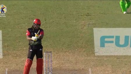 CPL 2021: Young pace sensation Odean Smith broke Universe Boss Chris Gayle’s bat into two