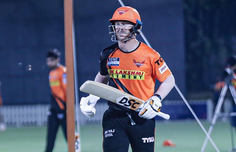 IPL 2021: David Warner has had his first net session with the rest of the squad after finishing his quarantine