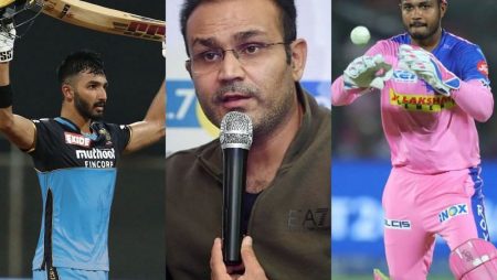 Former Indian batsman Virender Sehwag named four players to watch out for in the second half of the IPL 2021