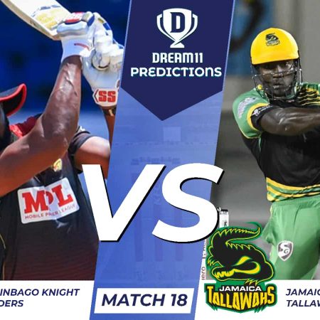 TKR VS JAM DREAM11 PREDICTION: Playing XI 18th Match of CPL