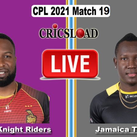 CPL 2021: Jam vs TKR match 19th updated Points Table