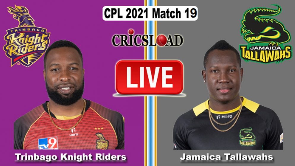 CPL 2021: Jam vs TKR match 19th updated Points Table