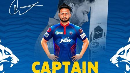 Rishabh Pant was appointed Delhi Capitals Captain at the start of the IPL 2021 Season