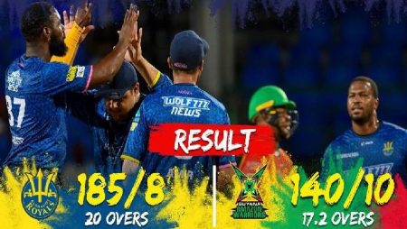 CPL 2021-BR vs GAW LIVE: Jason Holder led Royals to claim perfect revenge defeat Guyana Warriors by 45 runs