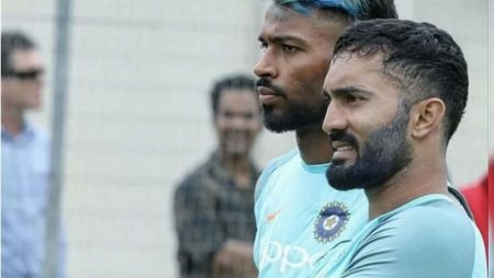 Dinesh Karthik and Hardik Pandya’s greetings have fans excited in the first half of IPL 2021