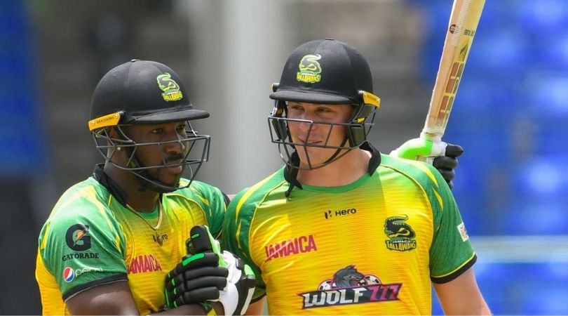 Kennar Lewis, Shamarh Brooks lead Tallawahs to second place with a six-wicket win against Barbados Royals