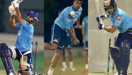 DC’s Rishabh Pant, R Ashwin, Prithvi Shaw, Ajinkya Rahane take part in their first net session ahead of the UAE IPL 2021
