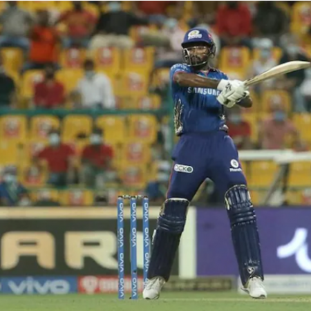 Hardik Pandya showed signs of a return to form with a 30-ball 40 not out that helped MI outclass PBKS in Match 42 of IPL 2021
