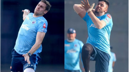 Anrich Nortje says “I am sure he is holding on to his yorkers for games where the pressure is on” in IPL 2021
