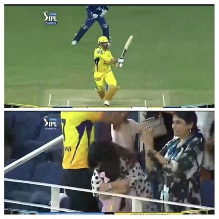 Sakshi Dhoni gets emotional as MSD finishes things off in style against DC in the IPL 2021