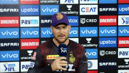 KKR shares a video of coach Brendon McCullum’s inspiring speech- “We have got nothing to lose, lads” in IPL 2021
