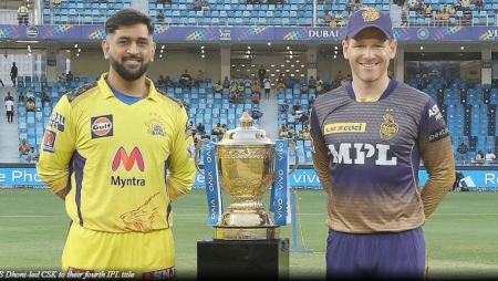 Brad Hogg says “MS Dhoni was a lot cooler than Eoin Morgan when it came to captaincy” in IPL 2021