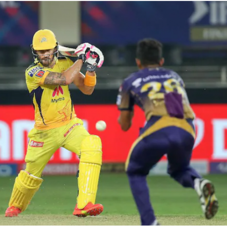 Faf du Plessis was “grateful” for the opportunity to play for the franchise in their title-winning campaign at the IPL 2021