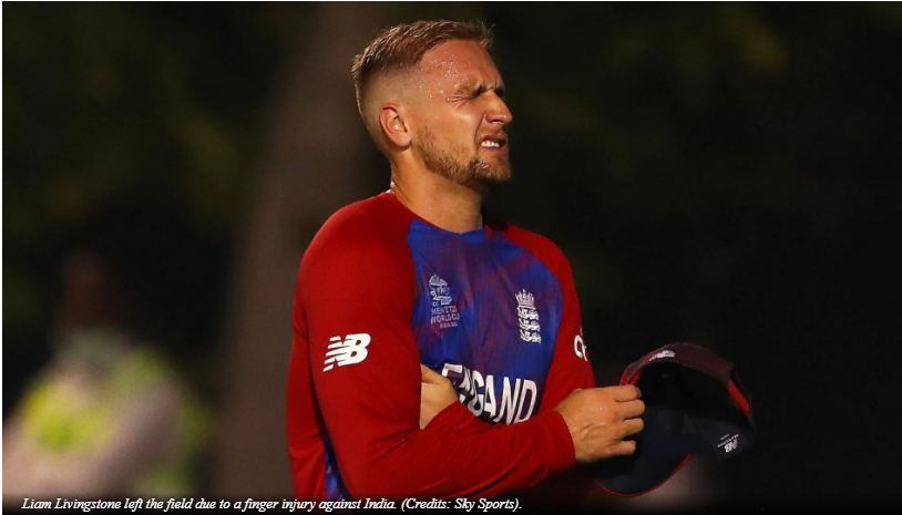 Liam Livingstone is in doubt for England’s T20 World Cup opener after a finger injury: T20 World Cup 2021