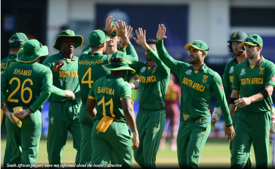 Cricket South Africa reportedly did not consult with the players over their stance on taking a knee: T20 World Cup 2021