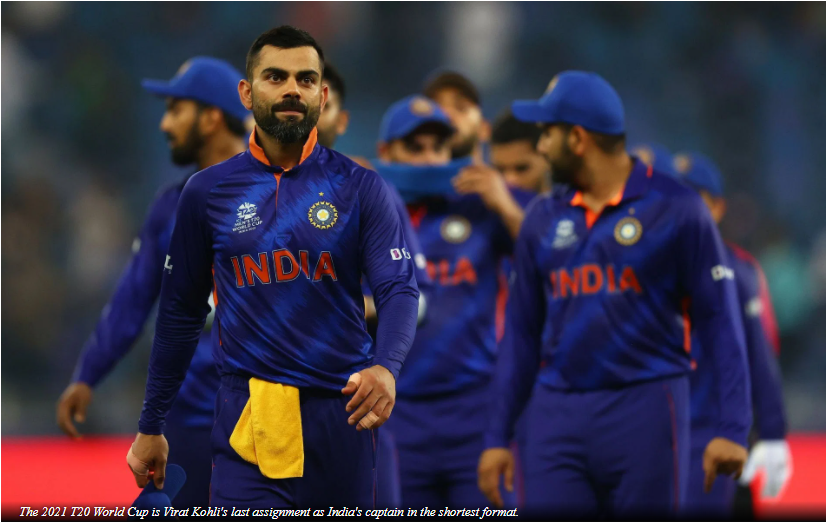 Virat Kohli faces his toughest test yet as India’s limited-overs captain: T20 World Cup 2021