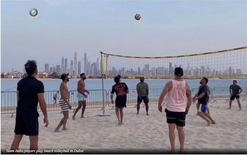 Virat Kohli and Team India unwind by playing beach volleyball ahead of their clash against New Zealand: T20 World Cup 2021