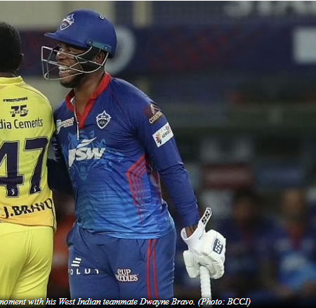 DC’s Shimron Hetmyer on his plans against CSK’s Dwayne Bravo- “For me it was easy” in the IPL 2021