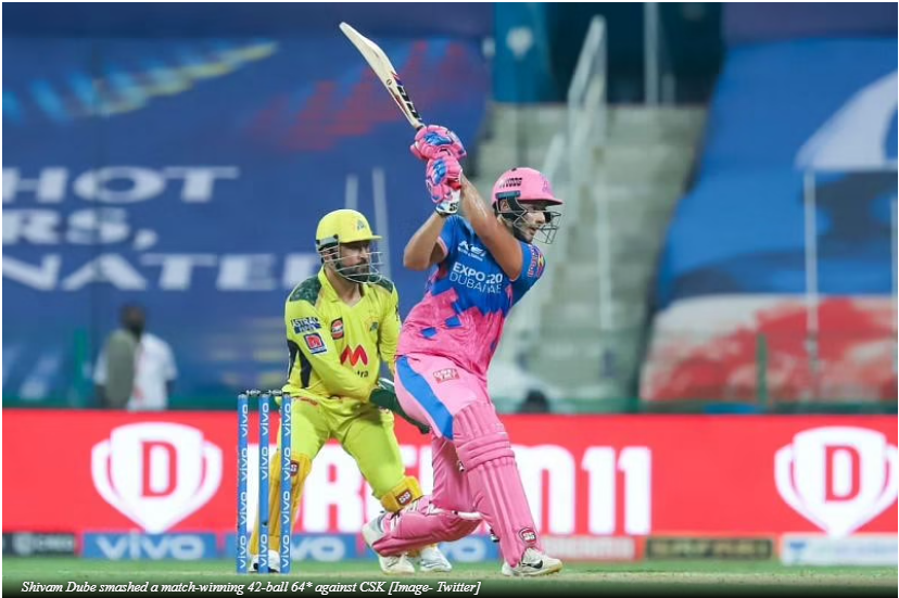 Kumar Sangakkara says “Shivam Dube’s great strength is his ability to bat through that middle-order” in the IPL 2021