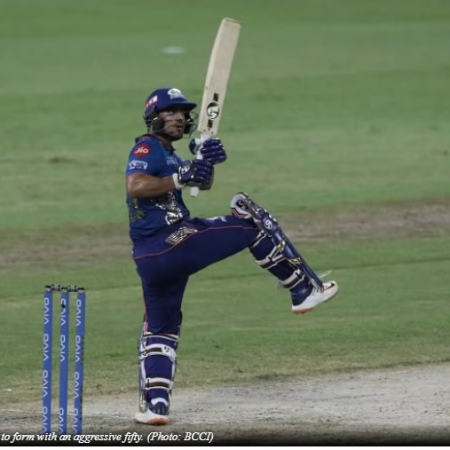 Ishan Kishan powered his side to a win against the Rajasthan Royals in the IPL 2021 in Sharjah