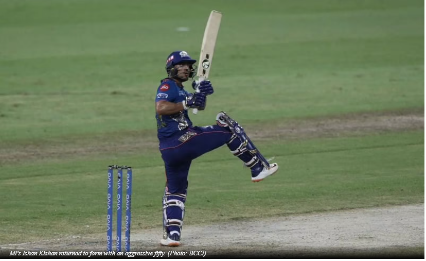 Ishan Kishan powered his side to a win against the Rajasthan Royals in the IPL 2021 in Sharjah