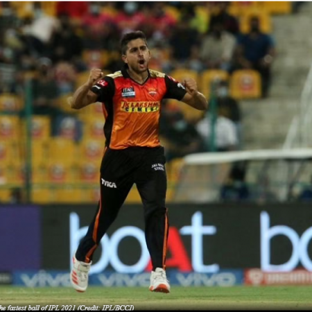 Umran Malik, the young fast bowler from Jammu & Kashmir made a mark in his first couple of outings in the IPL 2021