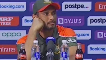 Scotland supporters interrupt Bangladesh captain Mahmudullah’s press conference: T20 World Cup 2021