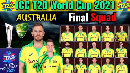 Australia’s T20 World Cup squad for 2021