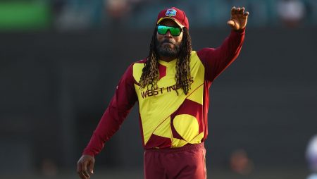 Chris Gayle posts a cryptic tweet ”I Ain’t Leaving” in the T20 World Cup
