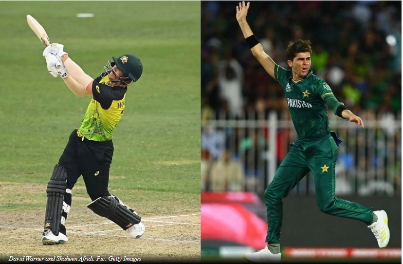 Brad Hogg reckons David Warner could be in for a tough time against Shaheen Afridi in the second semi-final: T20 World Cup 2021