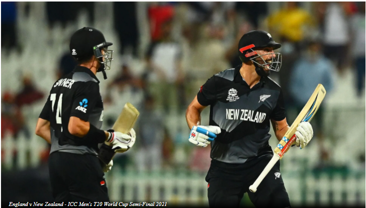 Ross Taylor congratulates New Zealand on defeating England and reaching their first T20 World Cup final