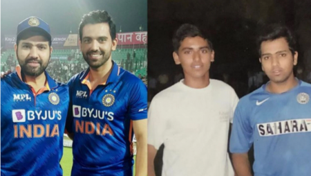 Deepak Chahar shares a throwback picture taken 15 years back with Rohit in Jaipur