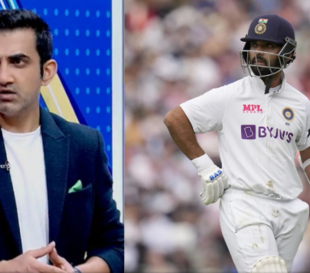 Gautam Gambhir- “Ajinkya Rahane is pretty fortunate that he’s still part of this side” ahead of IND vs NZ 2021 Test series