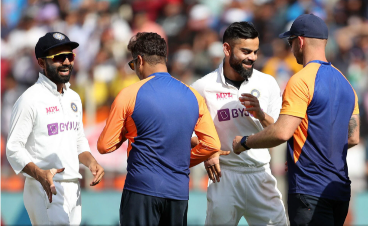 1st IND vs NZ Test: Harbhajan Singh says “Good to see Virat, Rohit and Dravid back players like Rahane”