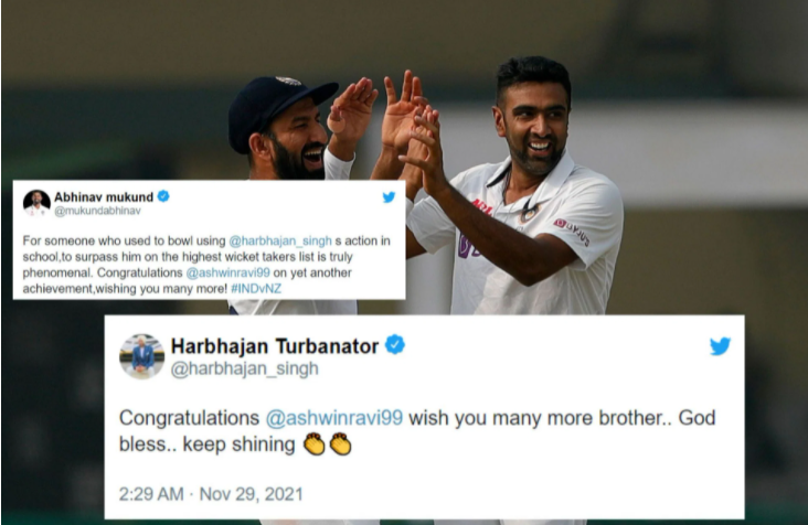 IND vs NZ 2021: Ravichandran Ashwin (418 wickets) surpassed Harbhajan Singh’s tally of 417 wickets