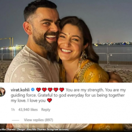Virat Kohli says “You are my strength, my guiding force” to an adorable birthday wish from wife Anushka Sharma