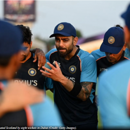 Virat Kohli- “It was something we were striving to.” in T20 World Cup 2021
