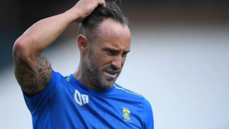 Faf du Plessis opened up on his snub from the 2021 World T20 squad
