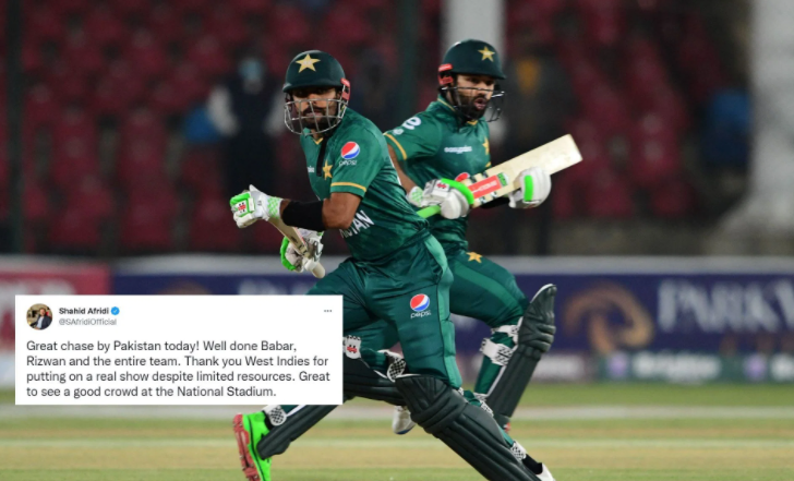 Netizens react to Pakistan’s record-breaking chase against West Indies in the third T20I