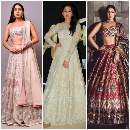 Sara Ali Khan’s most recent traditional ensemble is bright and finely crafted.