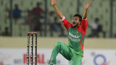 During the Bangladesh Premier League, Shakib Al Hasan imitates Allu Arjun’s move from “Pushpa,” but with a twist.