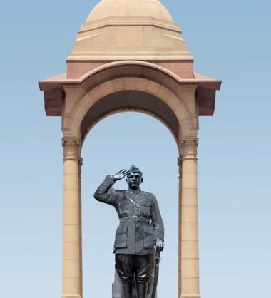According to Prime Minister Narendra Modi, a statue of Subhash Chandra Bose would be erected near India Gate.